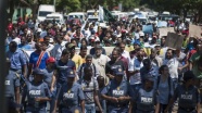 Güney Afrika'da yabancılara yönelik saldırılar protesto edildi
