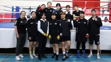 Güney Kore Kadın Boks Milli Takımı, Türk boksörlerin tecrübesinden faydalanıyor
