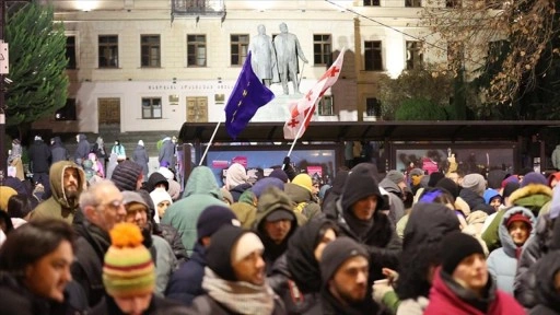 Gürcistan'daki AB yanlısı gösteriler 21. gününde devam etti