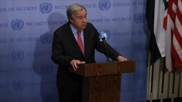 Guterres'ten Kudüs'teki kutsal mekanların statükosunun korunması çağrısı