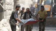 Halep&#39;e varil bombalı saldırı: 15 ölü