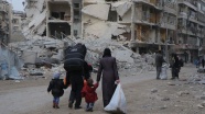 Halep'te 400 bin kişi yerinden edildi