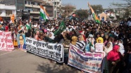 Hindistan&#039;da Vatandaşlık Yasası&#039;na karşı düzenlenen protestolar sürüyor