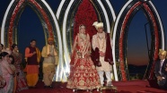 Bodrum&#039;daki Hint düğünü 4 gün 4 gece sürdü