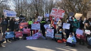 Hollanda&#039;da, Rus muhalif Aleksey Navalnıy&#039;e destek için gösteri düzenlendi