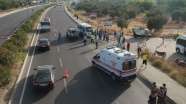 İki yolcu minibüsü çarpıştı: 41 yaralı