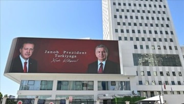 İletişim Başkanlığı, Özbekistan Cumhurbaşkanı Mirziyoyev için karşılama mesajı hazırladı