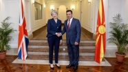 İngiltere Başbakanı May, Makedonyalı mevkidaşı ile görüştü