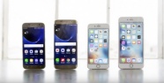 iPhone 6s ile Galaxy S7&#039;nin karşılaştırmalı dayanıklılık testi