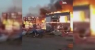 Irak’ta göçmen kampında yangın çıktı