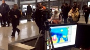 İSG'de ülkeye giren yolcular termal kameralarla kontrol ediliyor