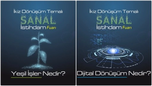 İŞKUR "ikiz dönüşüm" temalı sanal istihdam fuarı düzenleyecek