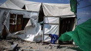 İsrail Gazze sınırındaki göstericilerin çadırlarını ateşe verdi