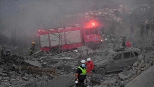 İsrail gece Beyrut’un güneyine 4 hava saldırısı düzenledi