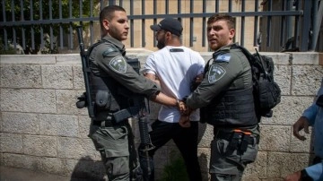 İsrail güçleri Doğu Kudüs'te 20 Filistinliyi gözaltına aldı