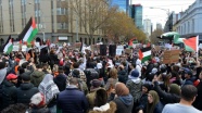 İsrail&#039;in Filistin&#039;e yaptığı saldırılar Avustralya&#039;da protesto edildi