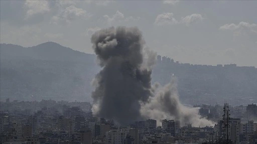 İsrail, Lübnan'ın başkenti Beyrut'a bir dizi şiddetli hava saldırısı düzenledi