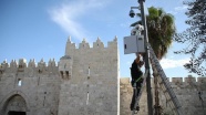 İsrail Mescidi Aksa çevresini 'casus kameralarla' izliyor