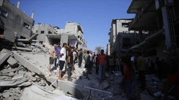 İsrail'in 244 gündür saldırılarını sürdürdüğü Gazze'de can kaybı 36 bin 654'e çıktı