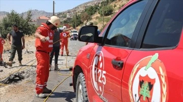 İsrail'in Lübnan’ın çeşitli bölgelerine saldırılarında bir kişi öldü, 12 kişi yaralandı