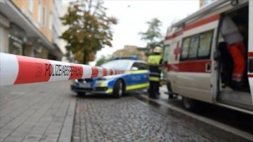 İsrail'in Münih Başkonsolosluğu yakınlarında polis, bir şüpheliyi vurdu