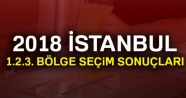 İstanbul 1. 2. ve 3. bölge seçim sonuçları 24 HAZİRAN 2018