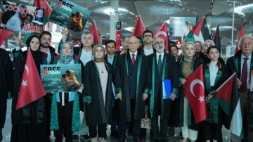 İstanbul 2 No'lu Barosu heyeti, İsrail'in savaş suçlarına ilişkin ek delilleri UCM'ye