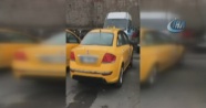 İstanbul'da ikiz plakalı ticari taksi dolandırıcısı yakayı ele verdi