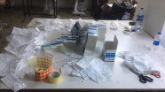 İstanbul'da kaçak üretilen 20 bin 650 tıbbi maskeye el konuldu