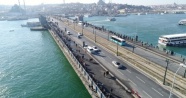 İstanbul&#039;da &#039;Kış güneşi&#039; manzaraları havadan görüntülendi