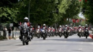 İstanbul'da motorize polis ekiplerinden 19 Mayıs'a özel şehir turu