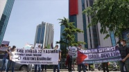 İstanbul'da Nekbe günü protestosu