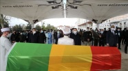 İstanbul'da vefat eden eski Mali Cumhurbaşkanı Toure için cenaze töreni düzenlendi