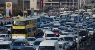 İstanbul'da yoğun trafik