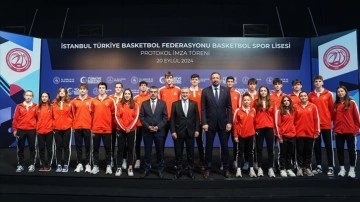 İstanbul TBF Basketbol Spor Lisesi protokolü imzalandı