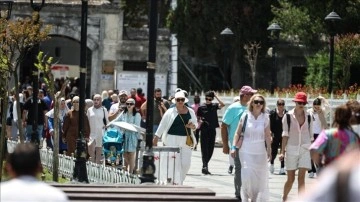 İstanbul yılın ilk 7 ayında 8,5 milyon turisti ağırladı