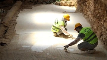 İstanbul'da keşfedilen tarihi mozaiklerin sergileneceği müzenin inşasında sona gelindi