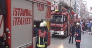 İstiklal Caddesi’nde yangın paniği