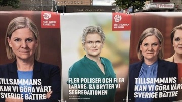 İsveç'te seçimlere 3 gün kala ankette Sosyal Demokratlar önde