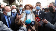 İYİ Parti Genel Başkanı Akşener yeni yılda esnaf ziyaretlerine Ankara&#039;nın ilçelerinden başladı