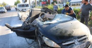İzmir'de trafik kazası: 1 ağır yaralı