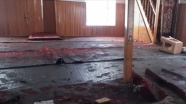 İzmir'deki depremin ardından Seferihisar'daki taşkın Sığacık Camisi'ne de zarar verdi