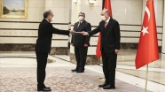 Japonya Büyükelçisi Kazuhiro, Cumhurbaşkanı Erdoğan'a güven mektubu sundu