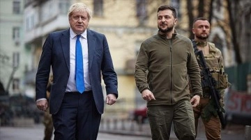 Johnson ile Zelenskiy, Ukrayna'ya askeri desteği ve küresel gıda güvenliğini görüştü