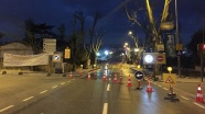 Kadıköy Tıbbiye Caddesi'ndeki karayolu köprüsü trafiğe bir yıl kapalı