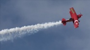 Kadın akrobasi pilotundan Cumhuriyet Bayramı'na özel gösteri