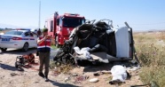Kahramanmaraş'ta feci kaza: 4 ölü, 3 yaralı