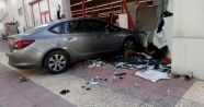 Kahramanmaraş&#039;ta otomobil markete girdi