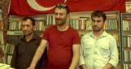 Kan bağışı kampanyasını Türk bayrağına işlediler