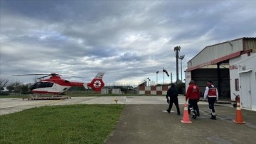 Karadeniz semalarında helikopterle 265 hastanın imdadına yetiştiler